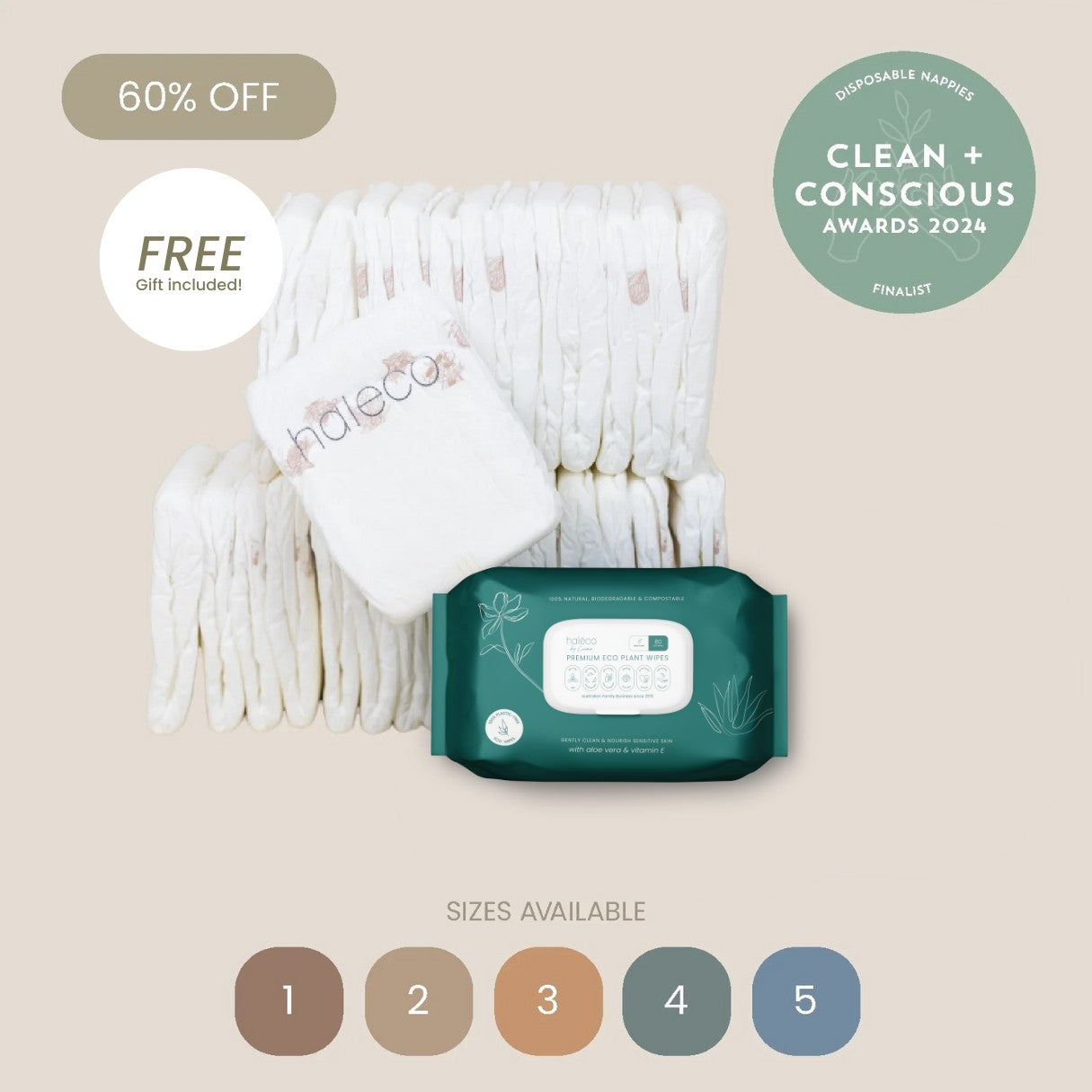 60% OFF Haléco by Luvme Trial Packs