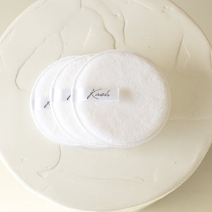 Reusable Cleansing Pads 3pk | WHITE