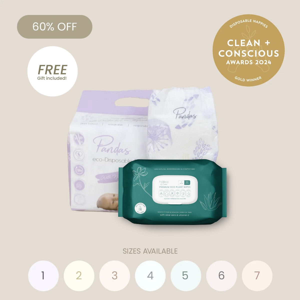 60% OFF Pandas by Luvme Trial Packs